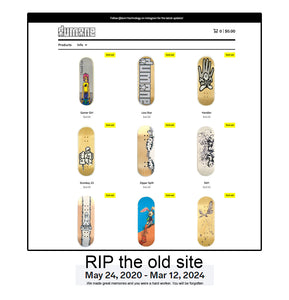 RIP the old site